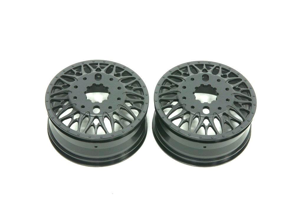 CD0605 Black KG1 Forged KD014 TRIDENT–D Wheels (REAR, 31mm width) 2 pcs. - Cen Racing USA