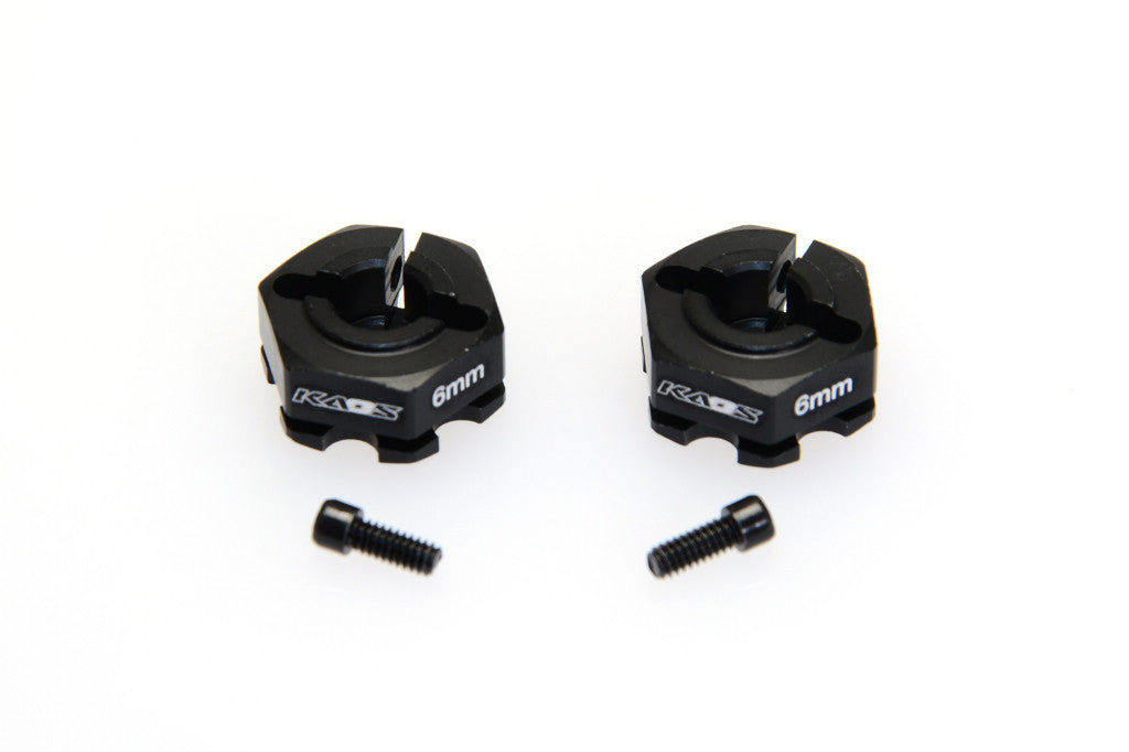 CKD0205 KAOS CNC Aluminum Wheel Hex (6mm) 2pcs DL-Series - Cen Racing USA