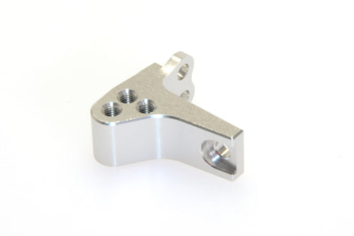 CKD0302 KAOS CNC Aluminum Panhard Lower Mount (silver anodized) DL-Series - Cen Racing USA
