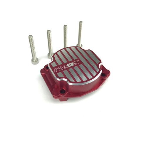 CKD0350 KAOS CNC Metal Differential Cover (Red Anodized) 1 pc Q/MT/DL Series - Cen Racing USA