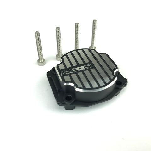 CKD0351 KAOS CNC Metal Differential Cover (Black Anodized) 1 pc Q/MT/DL Series - Cen Racing USA
