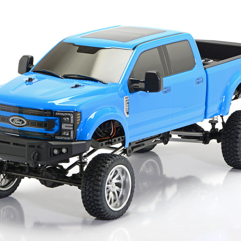 8992 Ford F-250 SD KG1 Edition Lifted Truck Daytona Blue - RTR - Cen Racing USA