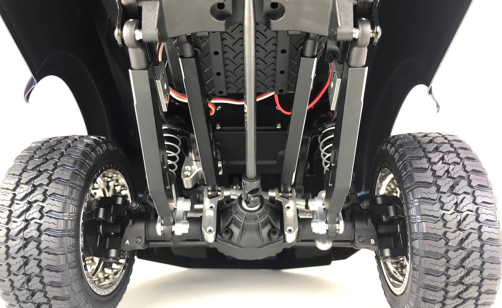 CKD0309 KAOS CNC Aluminum 4th Link Mount (Silver Anodized) 1 pc F450 DL-Series - Cen Racing USA