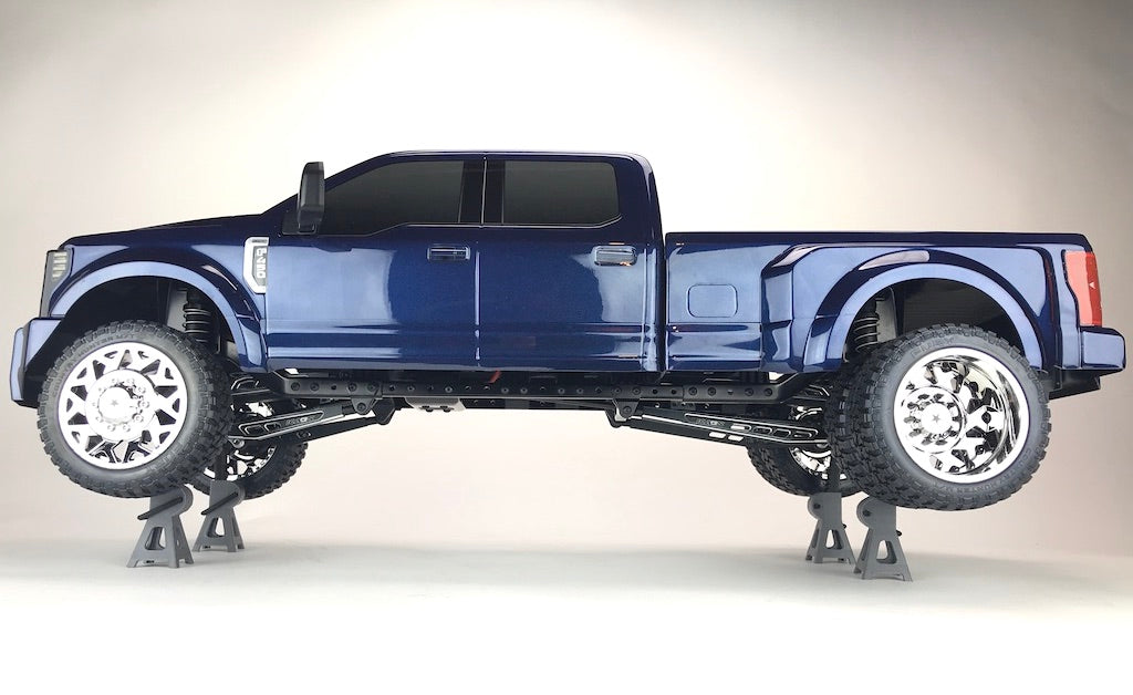 CKD0376 KAOS Front 4th Link Suspension Link Set (Upper left, 69mm, CNC Aluminum. Link Mount, Black Anodized) F450 DL-Series - Cen Racing USA