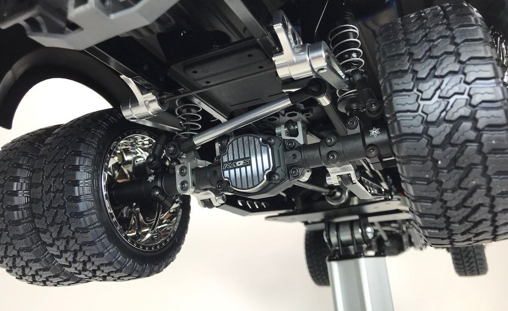 CKD0374 KAOS CNC Rear Upper & Lower Suspension Links Set (117mm, CNC Aluminum, Black Anodized) 3 pcs F450 DL-Series - Cen Racing USA