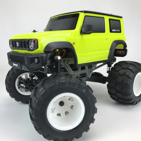 8936 Suzuki Jimny (Yellow) 1/12 Scale 2WD RTR Monster Truck Q-Series - Cen Racing USA