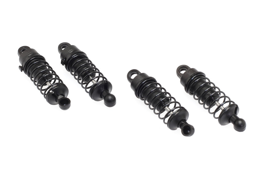 C16101 Plastic stock Shock Set (pre build, w/o shock oil) 1/16 M-Sport Puma