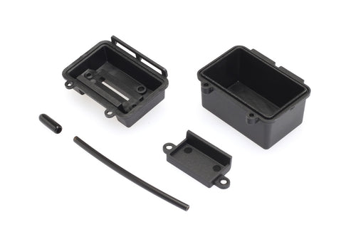 C16404 Receiver Box ( anntena tube, dust cap. 1/16 Scale original Parts) - Cen Racing USA