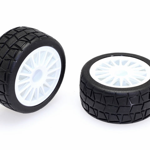 C16601 Wheel & Tire (pair. 1/16 scale original Parts)