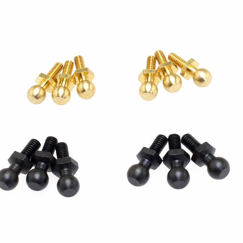 C16760 Pivot Ball 4.3mm (M2,M2.5, 6pcs each. 1/16 Scale original Parts)