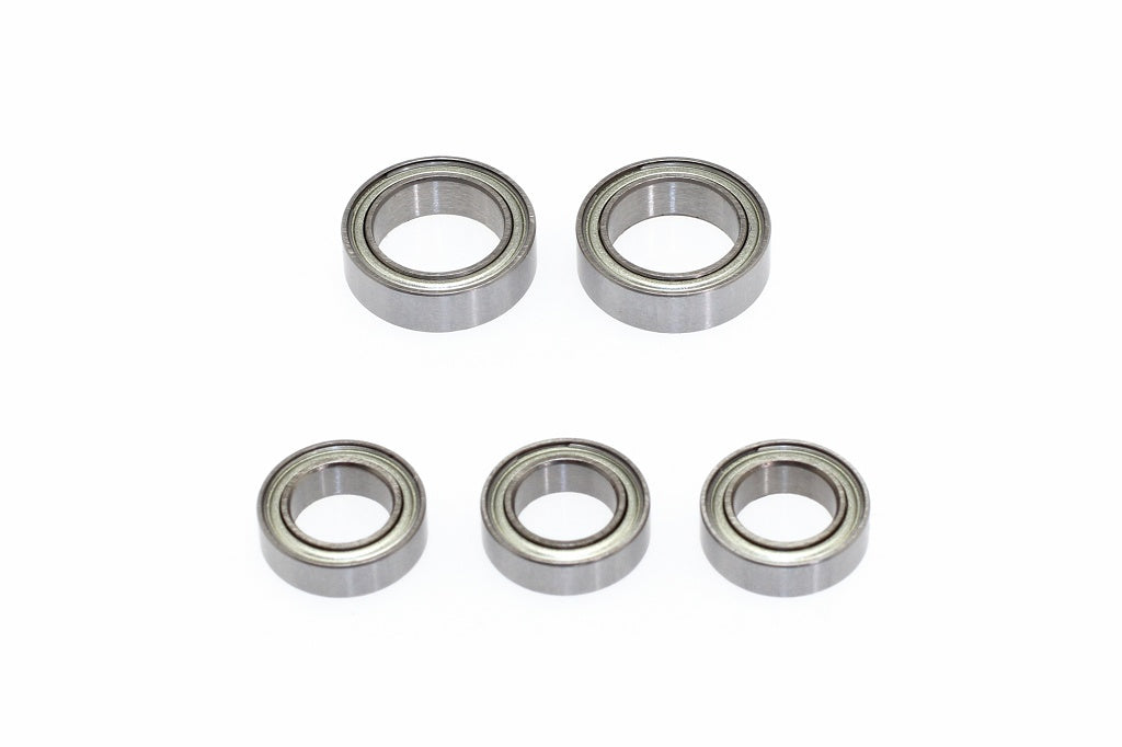 C16766 Ball Bearing (8x12x3.5mm 2pcs, 6x10x3mm 3pcs.)