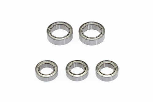 C16766 Ball Bearing (8x12x3.5mm 2pcs, 6x10x3mm 3pcs.) - Cen Racing USA