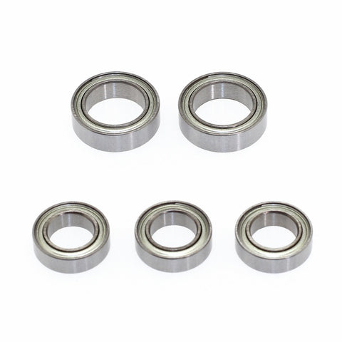 C16766 Ball Bearing (8x12x3.5mm 2pcs, 6x10x3mm 3pcs.)