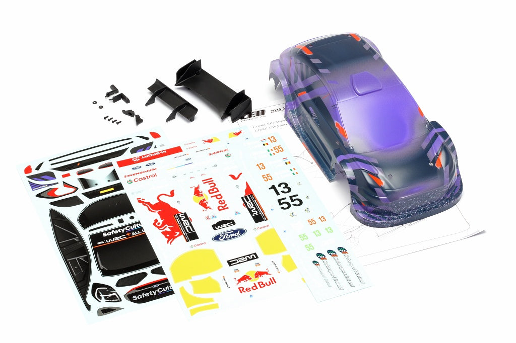 C16901 2025 M-Sport 1/16 Puma Body Set - Cen Racing USA