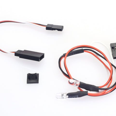 CD0852 LED Light Stock Clear headlight 5mm (for Sicario body) - Cen Racing USA