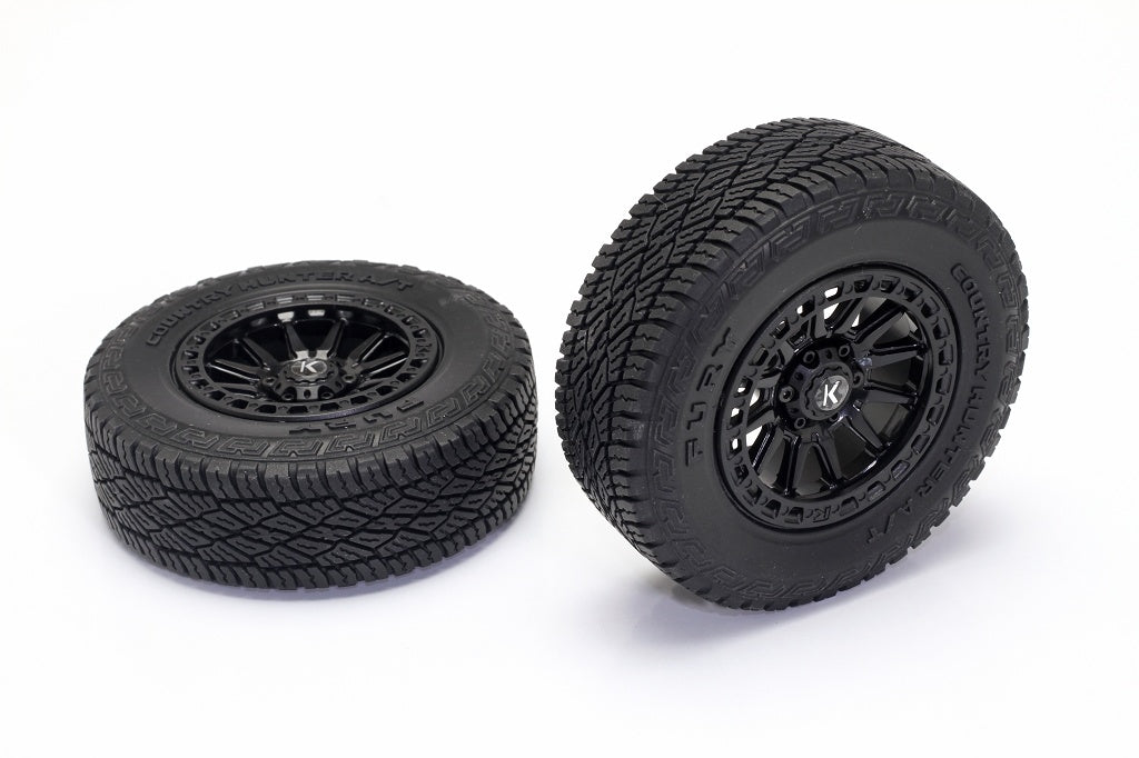 8972 MS-RT FORD Ranger 1/10 RTR Custom On Road Truck (Cool Grey) - Cen Racing USA