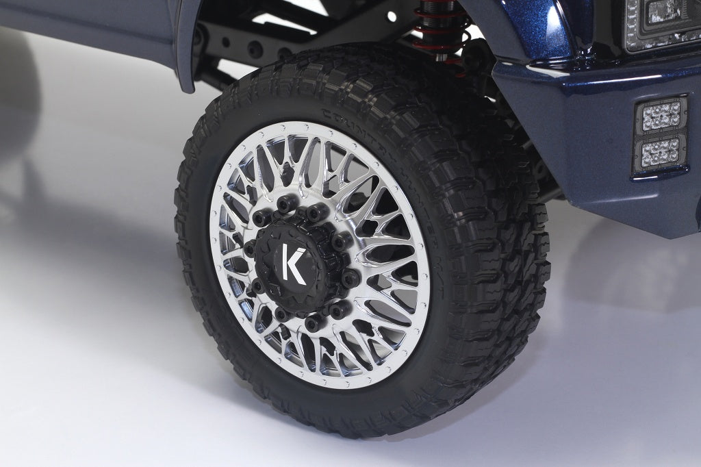 8986 FORD F-450 SD KG1 Wheel Edition 1/10 4WD RTR (Blue Galaxy) Custom Truck DL-Series - Cen Racing USA