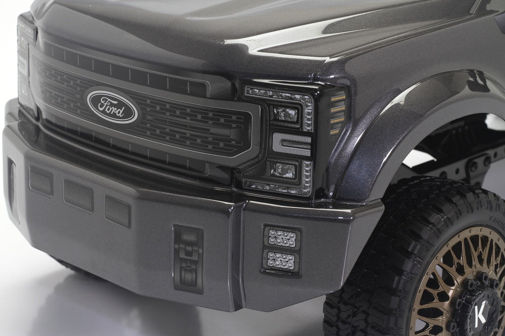 8987 FORD F-450 SD KG1 Wheel Edition 1/10 4WD RTR (Grey Titanium) Custom Truck DL-Series - Cen Racing USA