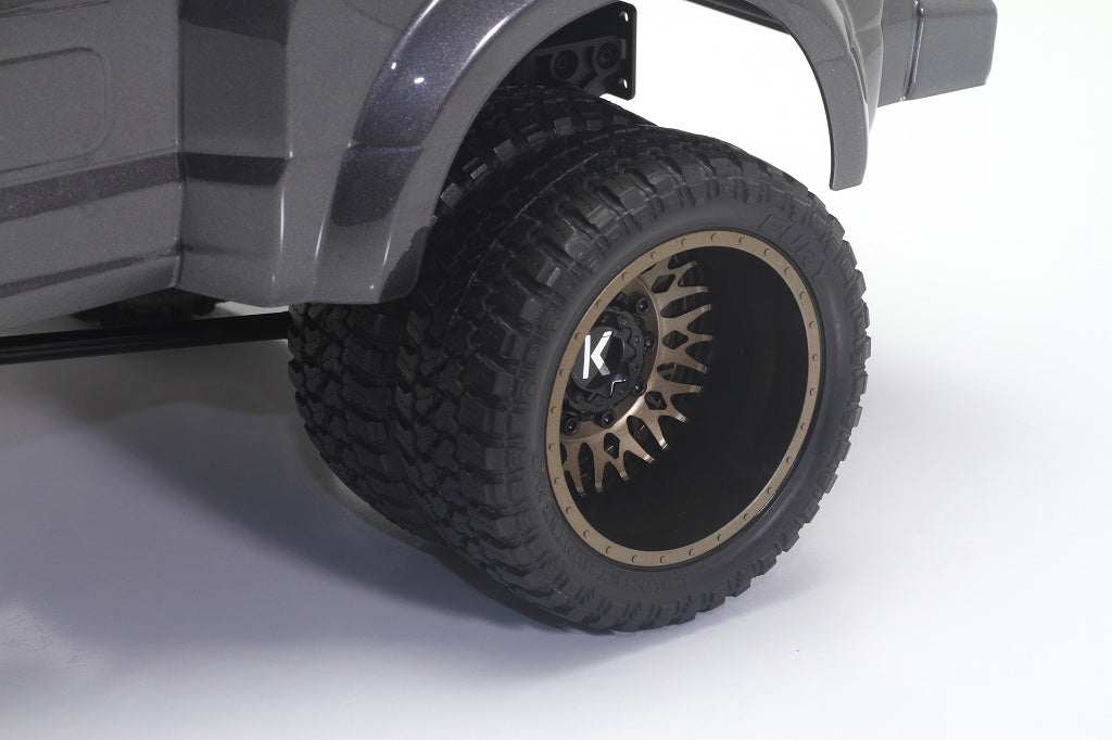 8987 FORD F-450 SD KG1 Wheel Edition 1/10 4WD RTR (Grey Titanium) Custom Truck DL-Series - Cen Racing USA