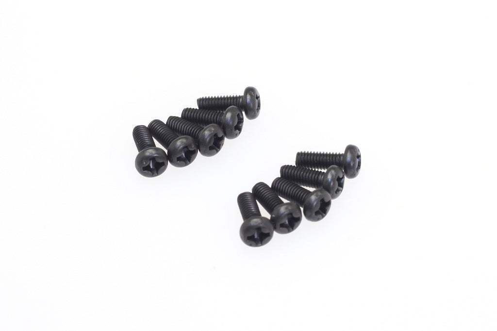 G36152B M3x8mm Round Head Phillips Screw (10pcs)