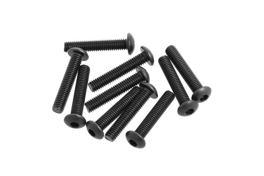 G36313 M3x16mm Button Head Hex Socket Screw - Cen Racing USA