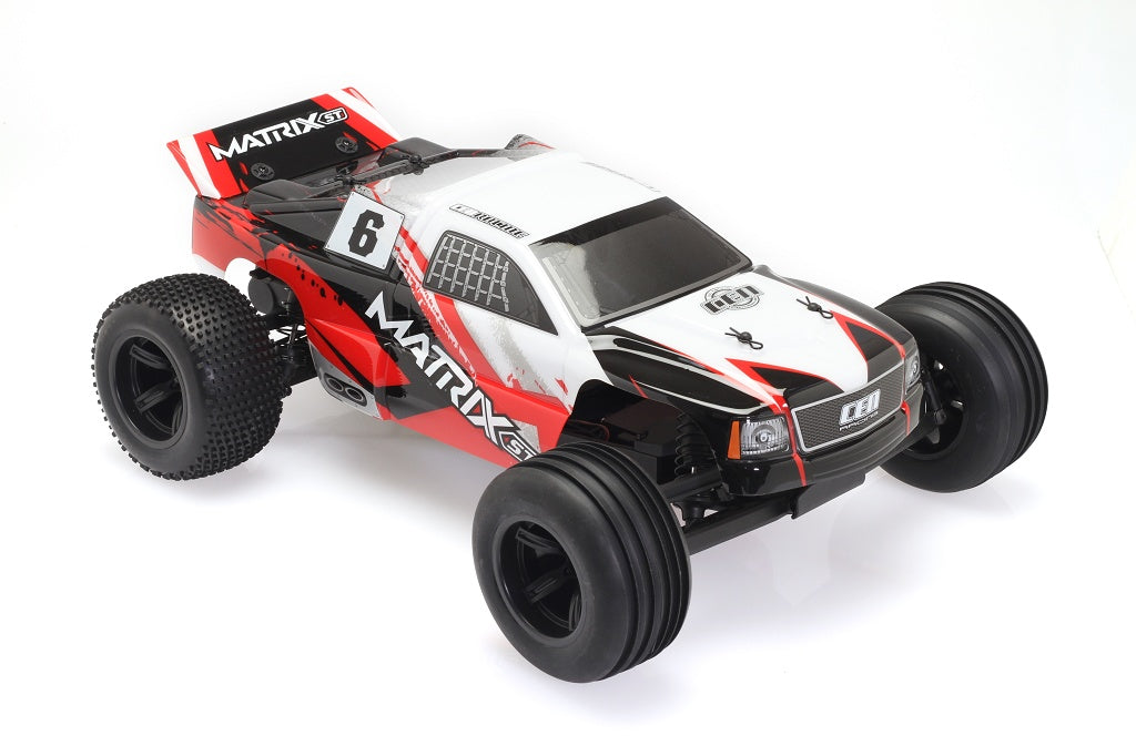 8120 MATRIX 1/10 2WD STADIUM TRUCK RTR RED