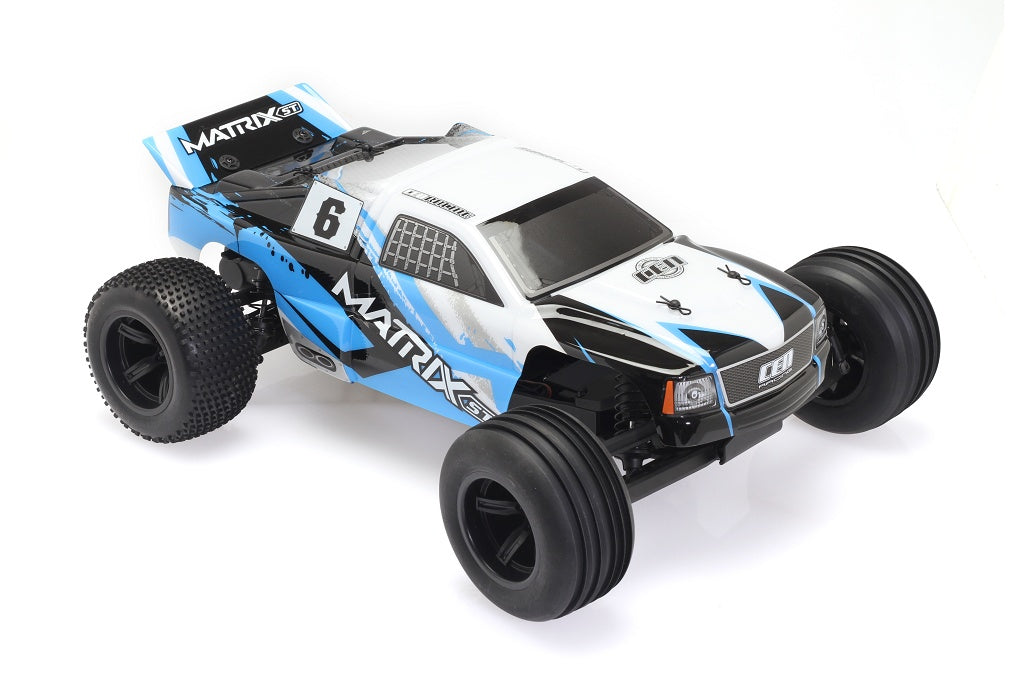 8121 MATRIX 1/10 2WD STADIUM TRUCK RTR BLUE