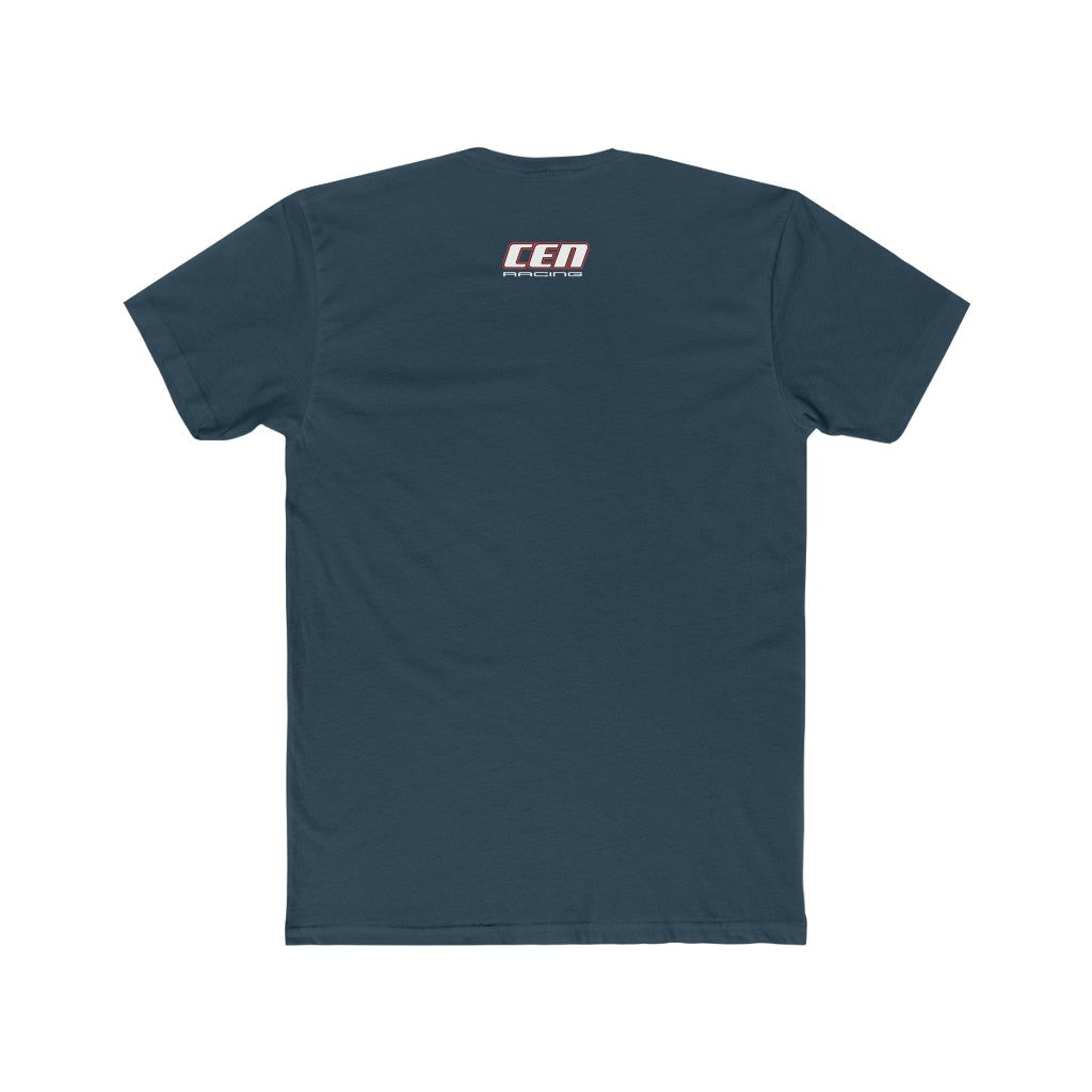 "CEN Racing USA Flag 2020" Men's Cotton T-Shirt High Quality - Cen Racing USA