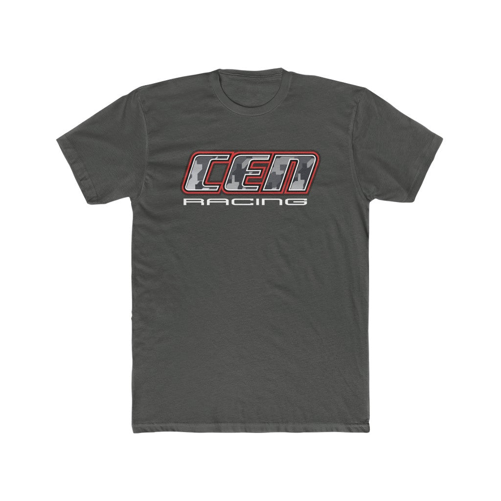 "CEN Racing Digital Camo Logo Red" Men's Cotton T-Shirt High Quality - Cen Racing USA