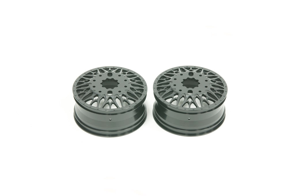 CD0605 Black KG1 Forged KD014 TRIDENT–D Wheels (REAR, 31mm width) 2 pcs. - Cen Racing USA