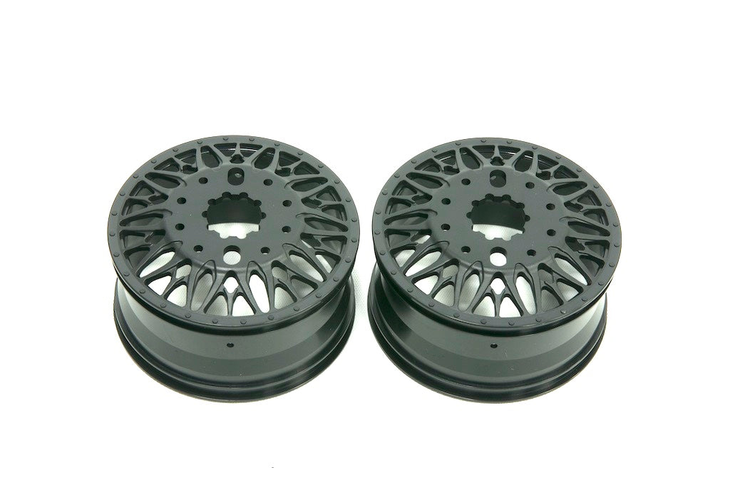 CD0608 Black KG1 Forged KD014 TRIDENT–D Wheels (FRONT, 35mm width) 2 pcs - Cen Racing USA