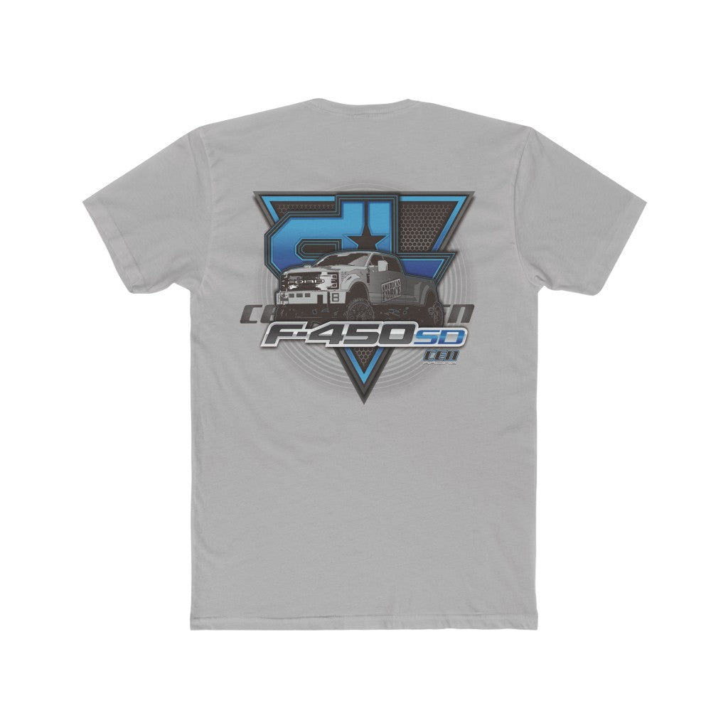 "F450 SD DL-Series 2021" Men's Cotton T-Shirt High Quality - Cen Racing USA