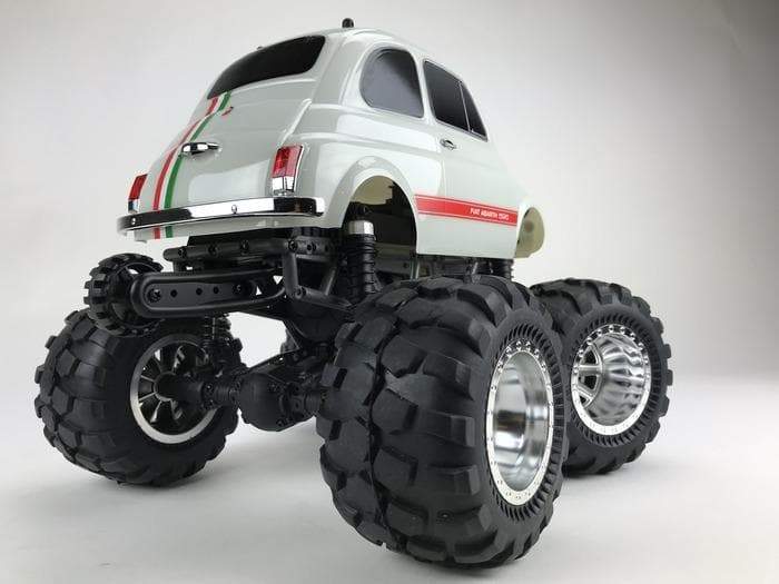 8912 Fiat Abarth 595  1/12 Scale 2WD RTR Monster Truck Q-Series - Cen Racing USA