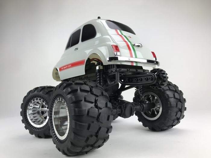 8912 Fiat Abarth 595  1/12 Scale 2WD RTR Monster Truck Q-Series - Cen Racing USA