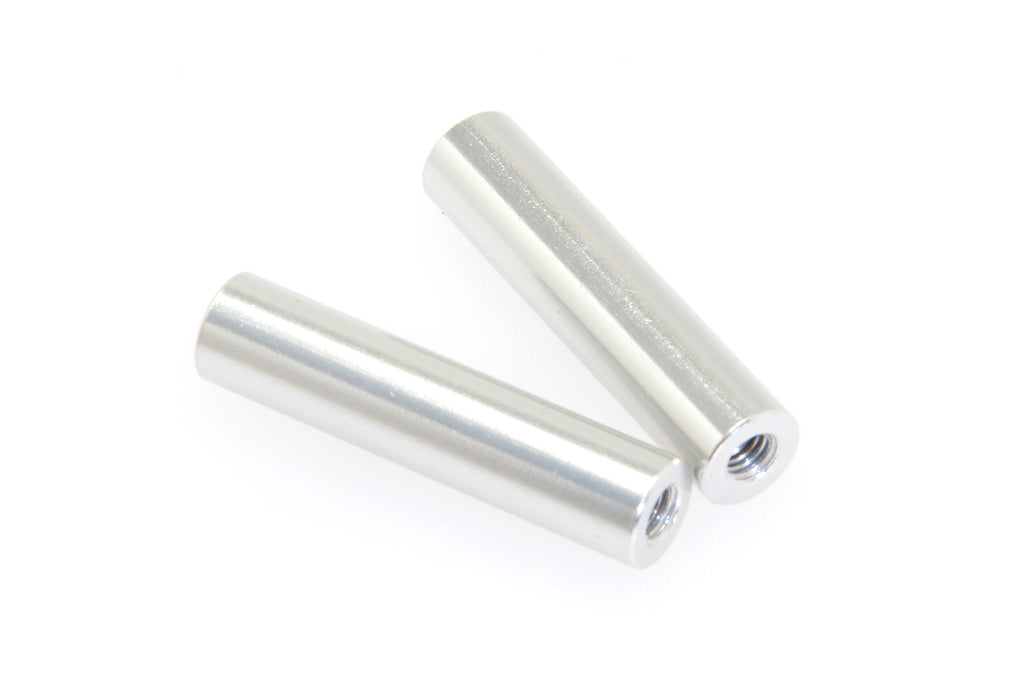 CD0310 M3 Threaded 6x26mm Aluminum Link (SILVER anodized, for F250 SD) 2pcs - Cen Racing USA