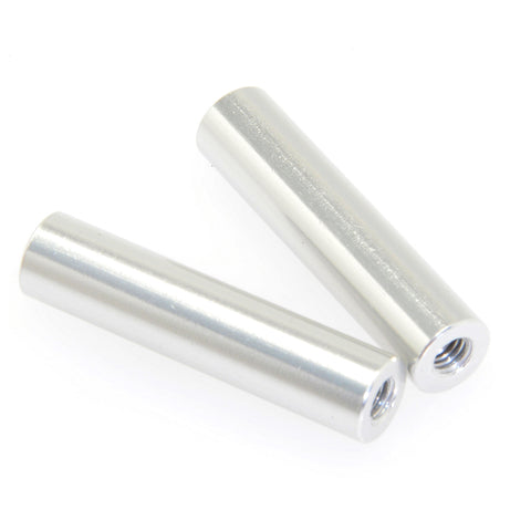 CD0310 M3 Threaded 6x26mm Aluminum Link (SILVER anodized, for F250 SD) 2pcs - Cen Racing USA