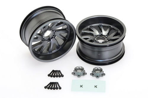 CD0651 KG1 Forged Vile KF004 (GUNMETAL, LEFT & RIGHT side 1 wheel per side) 2 pcs - Cen Racing USA