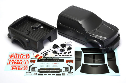 CD0901 F450 SD FORD F-450 SD Complete Body Set (Grey Titanium) DL-Series - Cen Racing USA