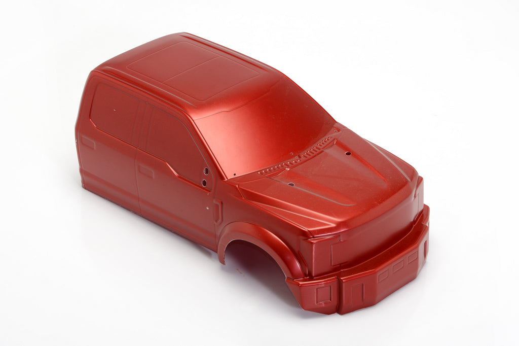 CD0904 FORD F-450 SD Complete Body Set (Candy Apple Red) - Cen Racing USA