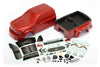 CD0904 FORD F-450 SD Complete Body Set (Candy Apple Red) - Cen Racing USA