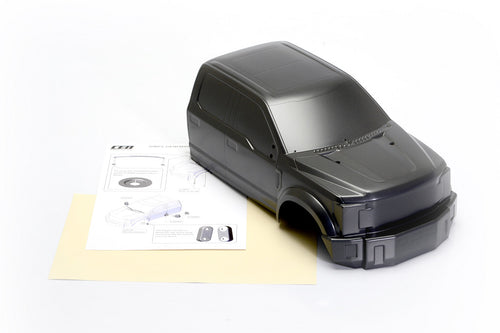 CD0932 F450 SD FORD F-450 SD Front Body (Grey Titanium, front only) DL-Series - Cen Racing USA