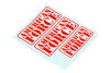 CD0963 F450 SD American Force Decal (red) DL-Series - Cen Racing USA