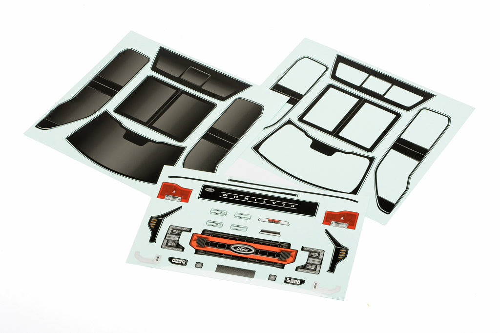 CD0972 Ford F-250 Front Grille Decal Set (Burnt Copper) - Cen Racing USA