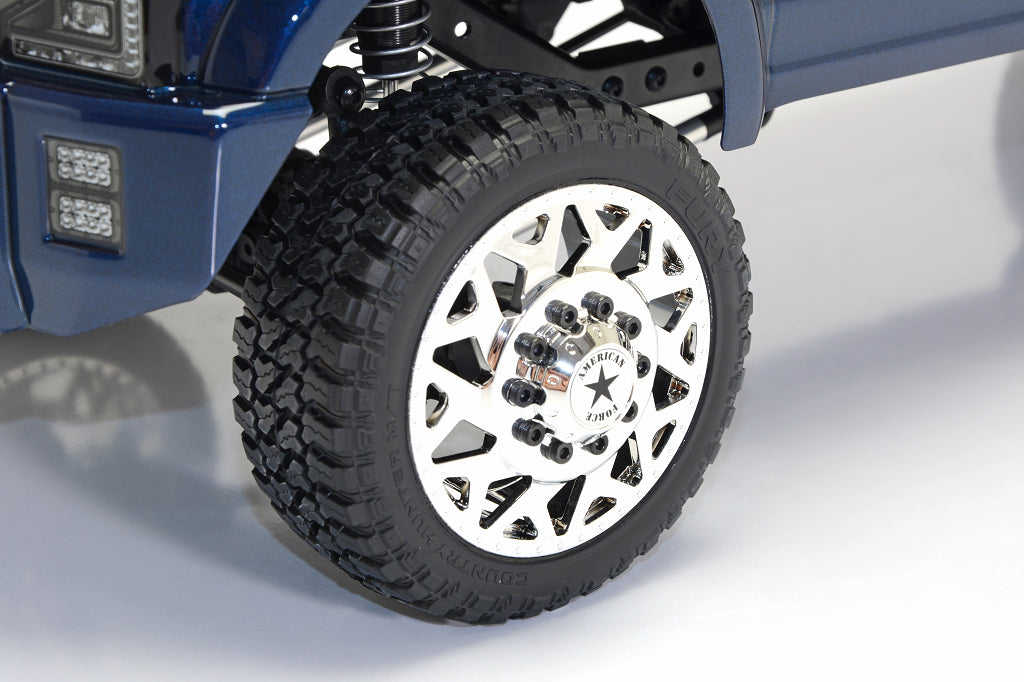 8984 CEN RACING FORD F450 SD American Force Edition 2.0 - 1/10 RTR CUSTOM TRUCK BLUE GALAXY V2 - Cen Racing USA