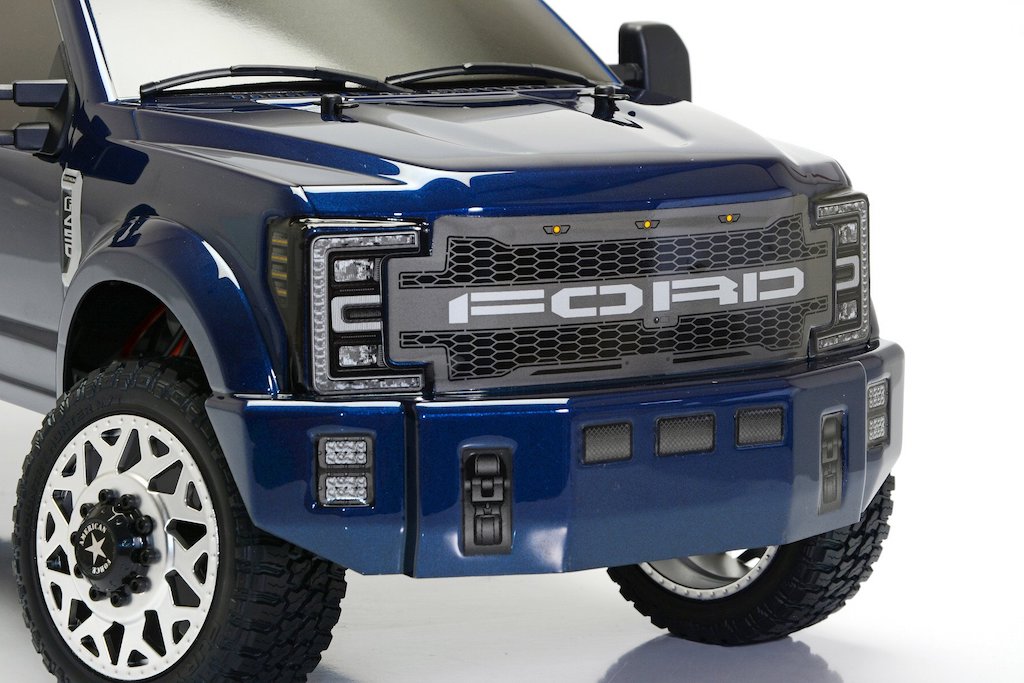 8980 FORD F450 SD 1/10 4WD RTR (Blue Galaxy) Custom Truck DL-Series - Cen Racing USA