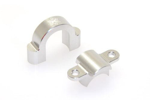 CKD0203 KAOS CNC Aluminum Steady Bearing Holder  (silver anodized) DL-Series - Cen Racing USA