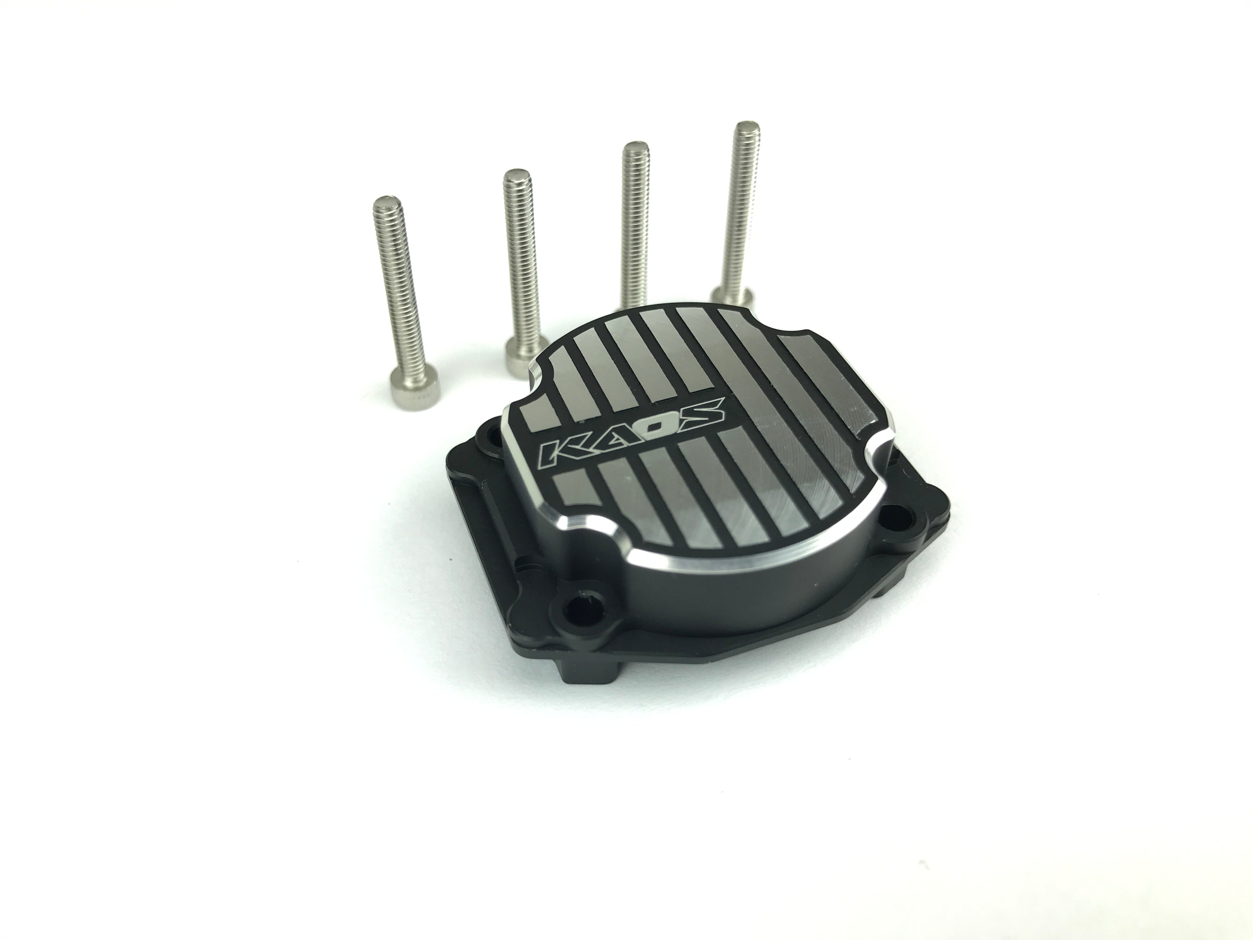 CKD0351 KAOS CNC Metal Differential Cover (Black Anodized) 1 pc Q