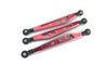 CKD0369 KAOS Front Upper & Lower Suspension Links (69mm, CNC Aluminum, Red anodized) 3 pcs F450 DL-Series - Cen Racing USA