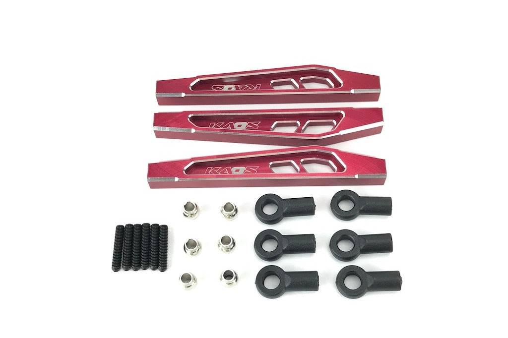 CKD0369 KAOS Front Upper & Lower Suspension Links Set (69mm CKD0369 KAOS Front Upper & Lower Suspension Links Set (69mm