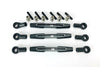 CKD0375 KAOS Panhard Bar & Sterring Tide Rod (57mm, CNC Aluminum, BLACK) DL-Series 3pcs - Cen Racing USA